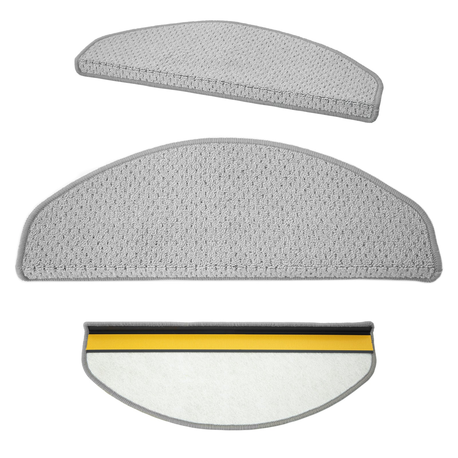 Tapis de marche Baleno | Demi-ronde ou carré | Protection d'escalier antidérapante