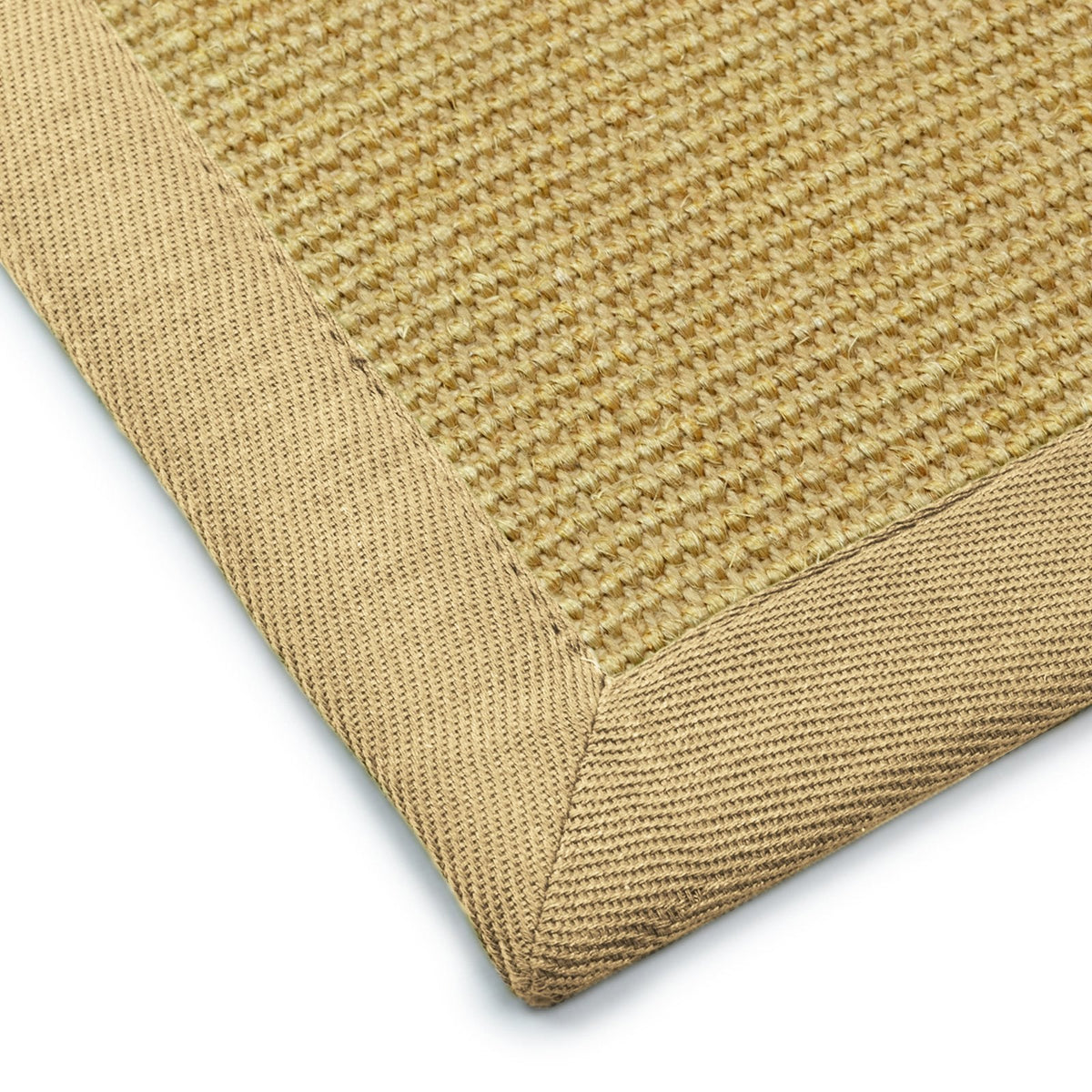 Tapis Sisal Amazonas | Nature | Avec bordure colorée | Plusieurs tailles