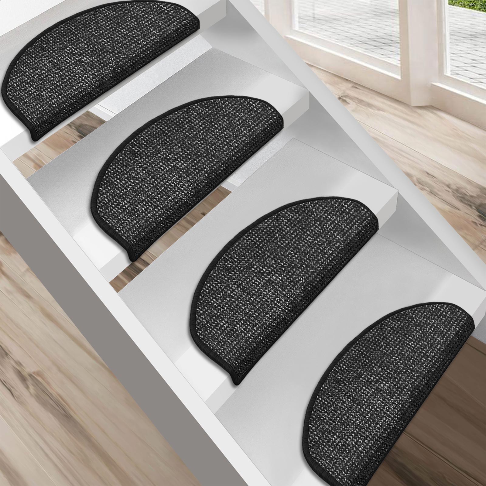 Stufenmatte Carlton Demi-ronde oder Eckig Erhältlich in 5 Farben | Anthracite