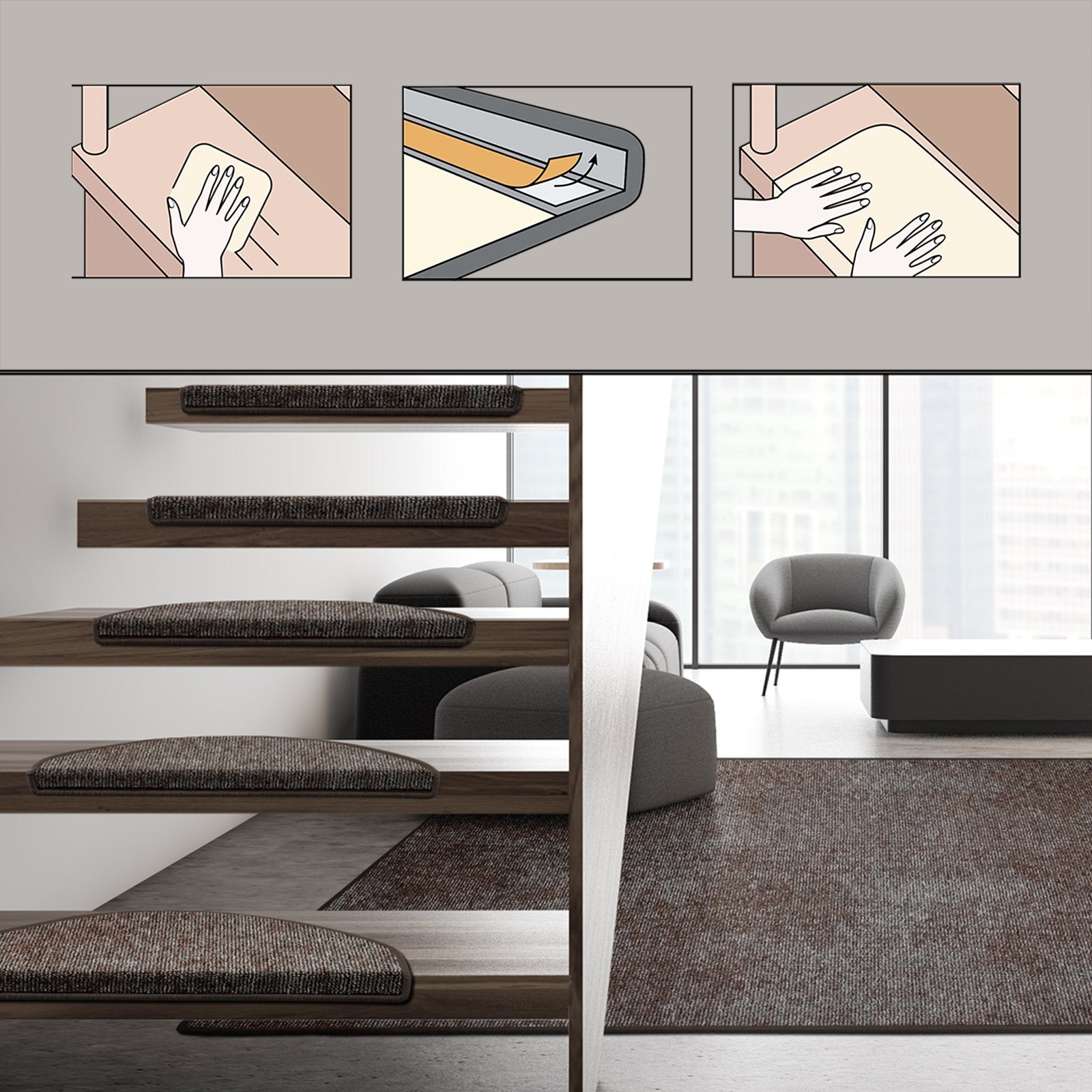 A1_fd-29125,fd-29126 | Marron foncé | Demi-ronde