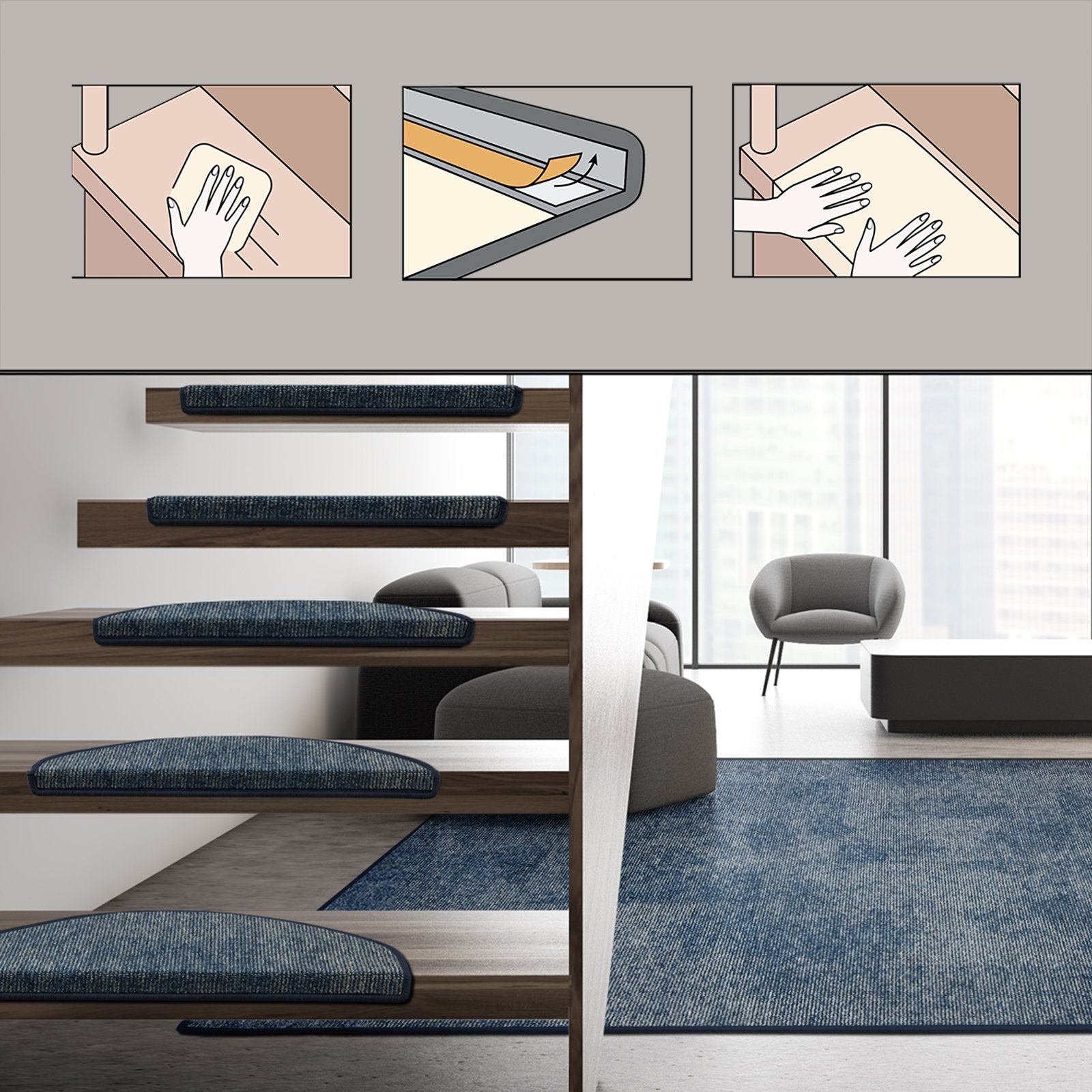 A1_fd-29127,fd-29128 | Bleu | Demi-ronde