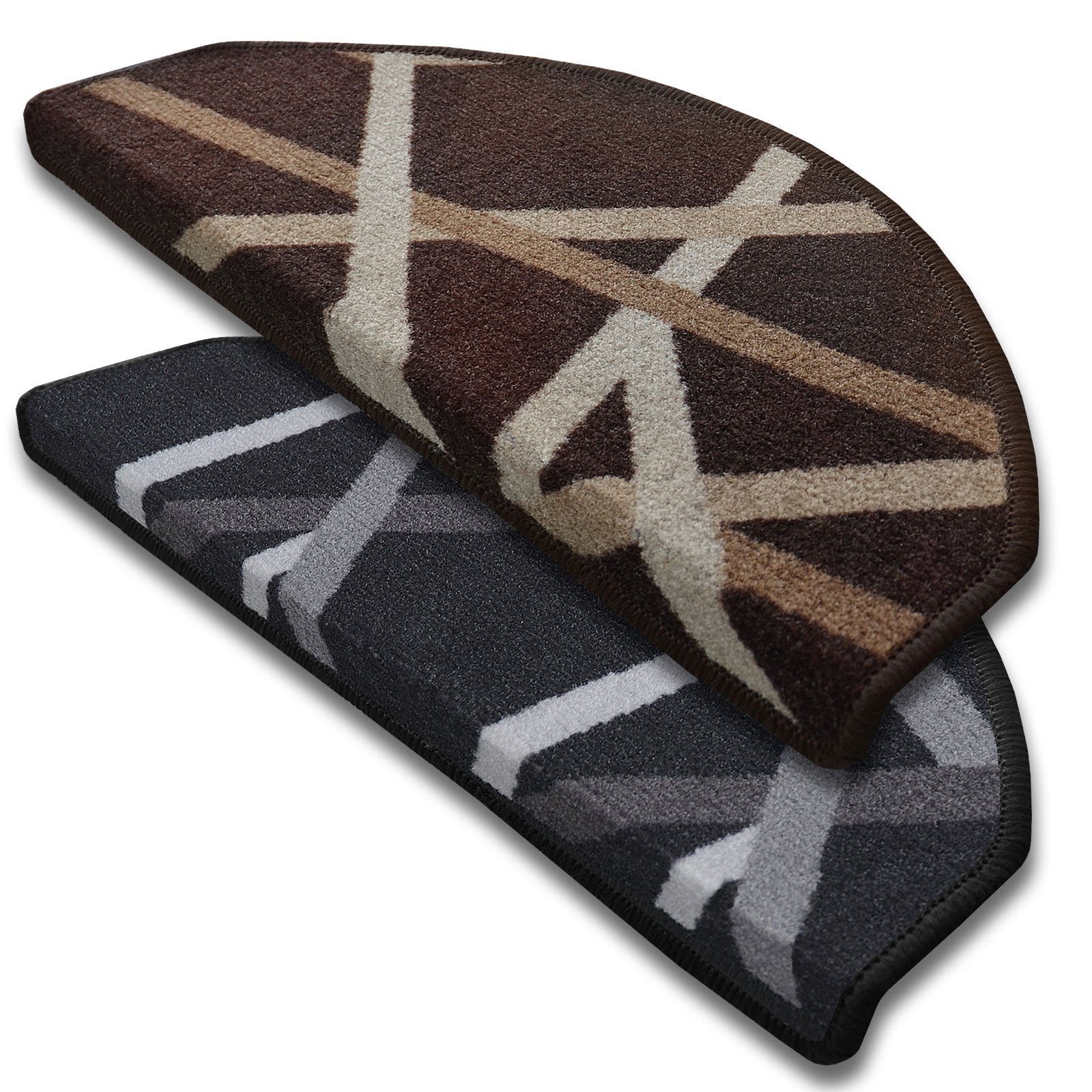 Tapis d'escalier Imprimé | Disponible également en lot de 15 à prix réduit | 2 couleurs