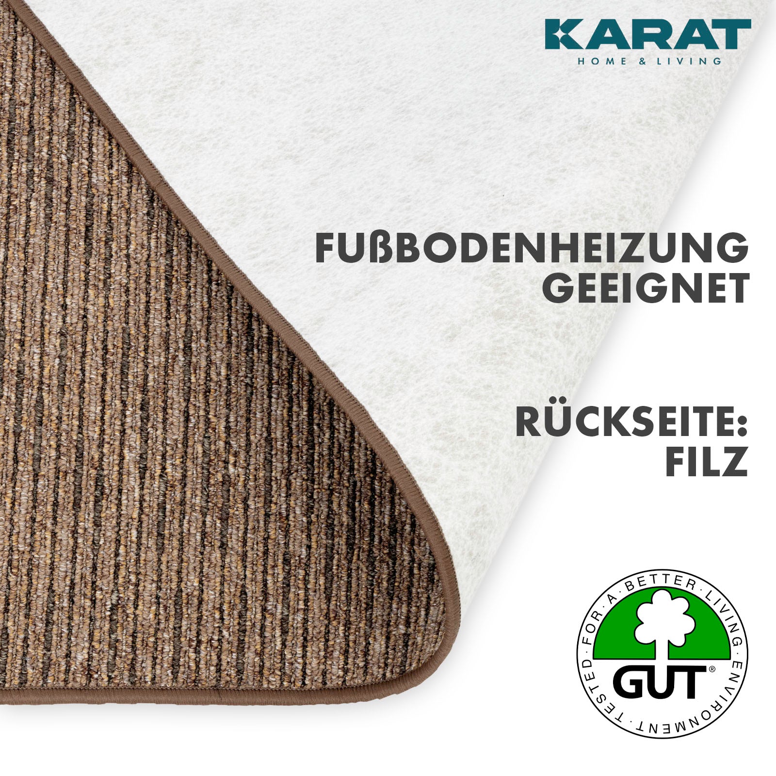 Tapis Couloir | Geneva | Tapis de Passage Moderne pour Salon, Couloir et Chambre