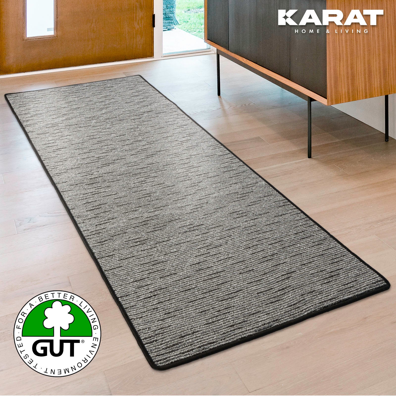 Tapis Couloir | Geneva | Tapis de Passage Moderne pour Salon, Couloir et Chambre