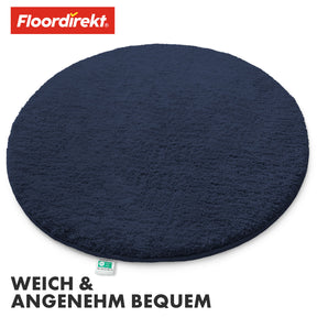Tapis de bain | Sky | Tapis de bain rond | Confort dense et moelleux pour votre maison