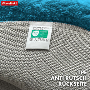 Tapis de bain | Maris | Tapis de bain rond | Microfibre douce, antidérapante & adaptée au chauffage au sol