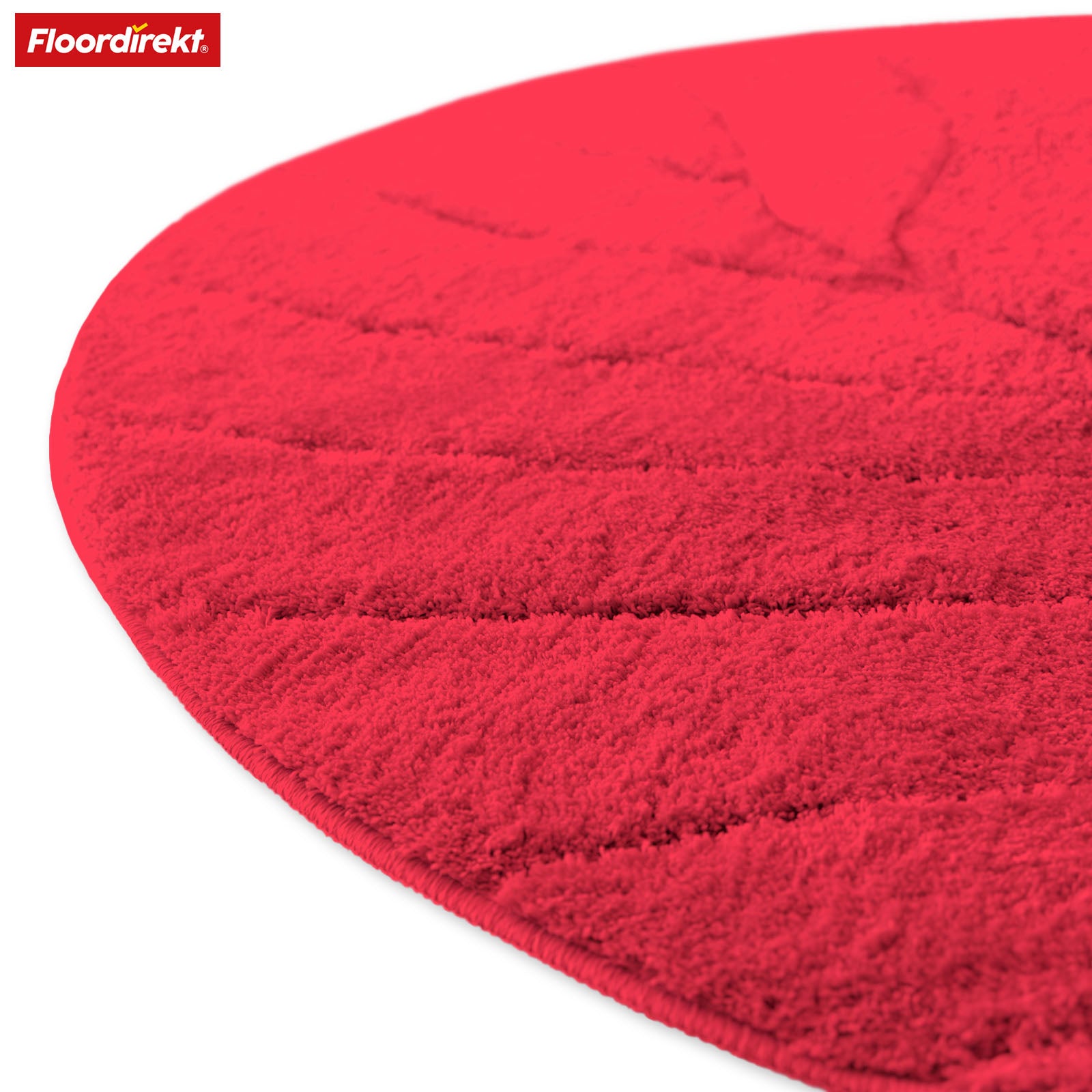 Tapis de bain | Maris | Tapis de bain rond | Microfibre douce, antidérapante & adaptée au chauffage au sol