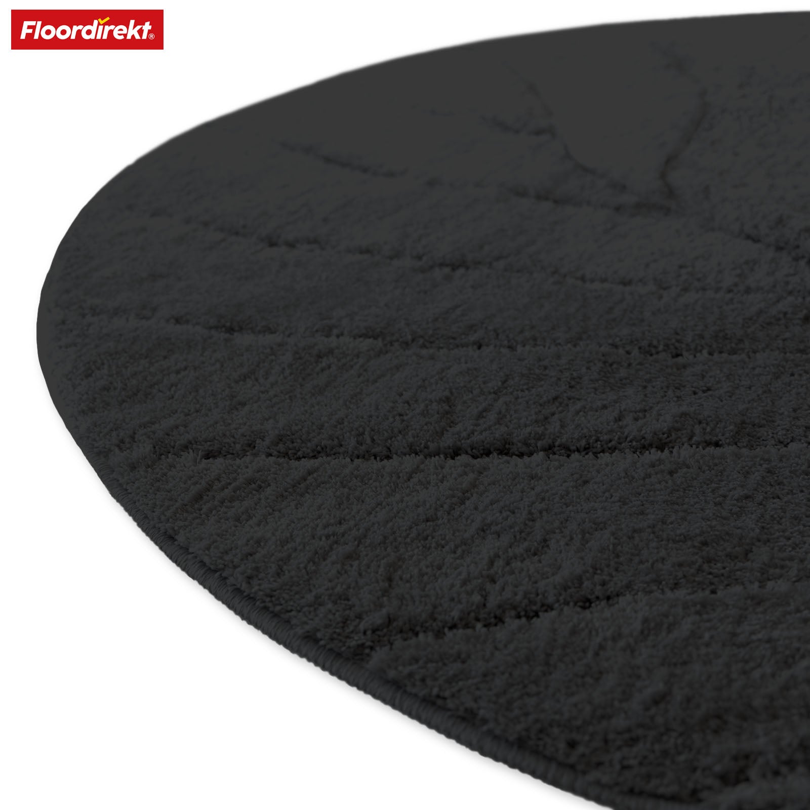 Tapis de bain | Maris | Tapis de bain rond | Microfibre douce, antidérapante & adaptée au chauffage au sol