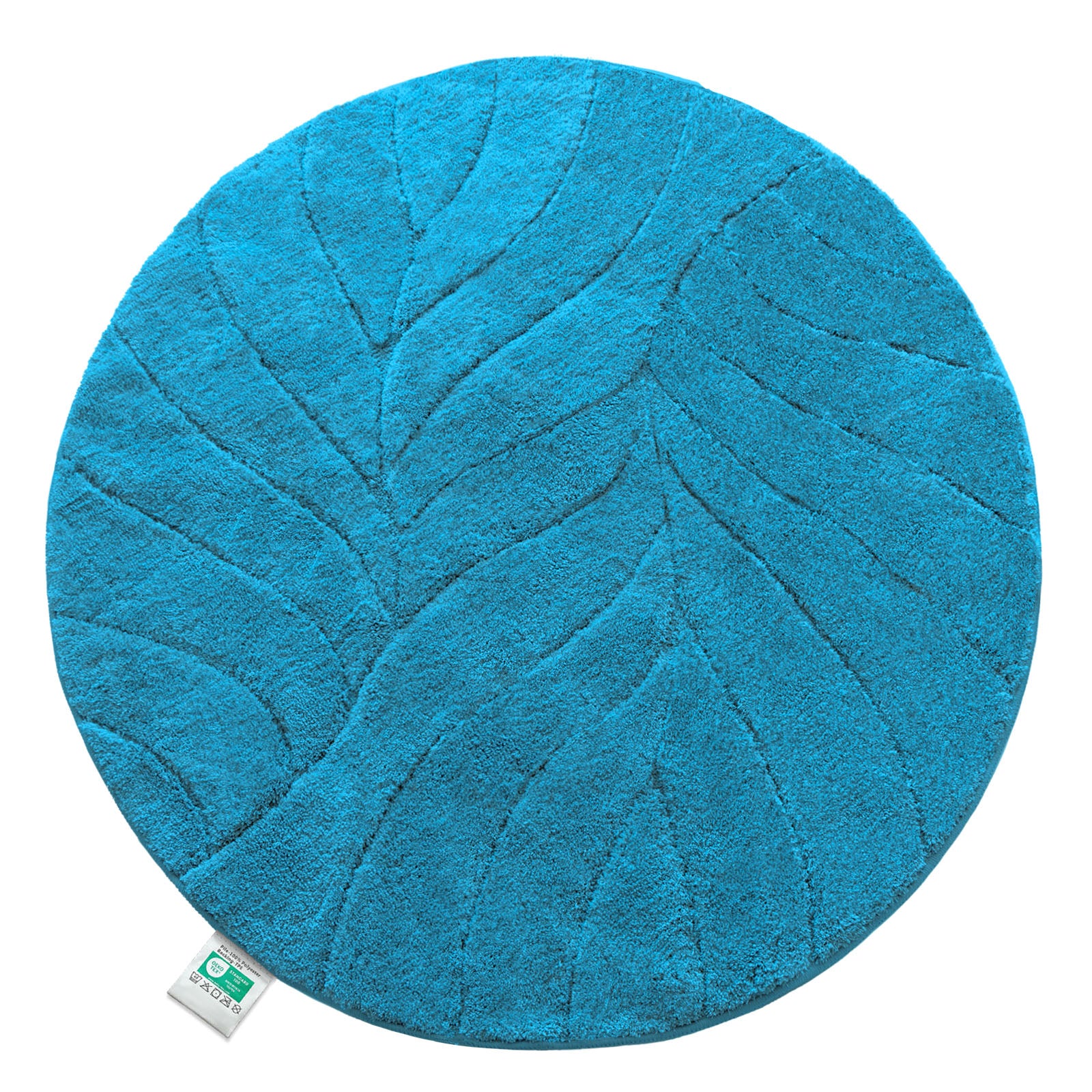 Tapis de bain | Maris | Tapis de bain rond | Microfibre douce, antidérapante & adaptée au chauffage au sol
