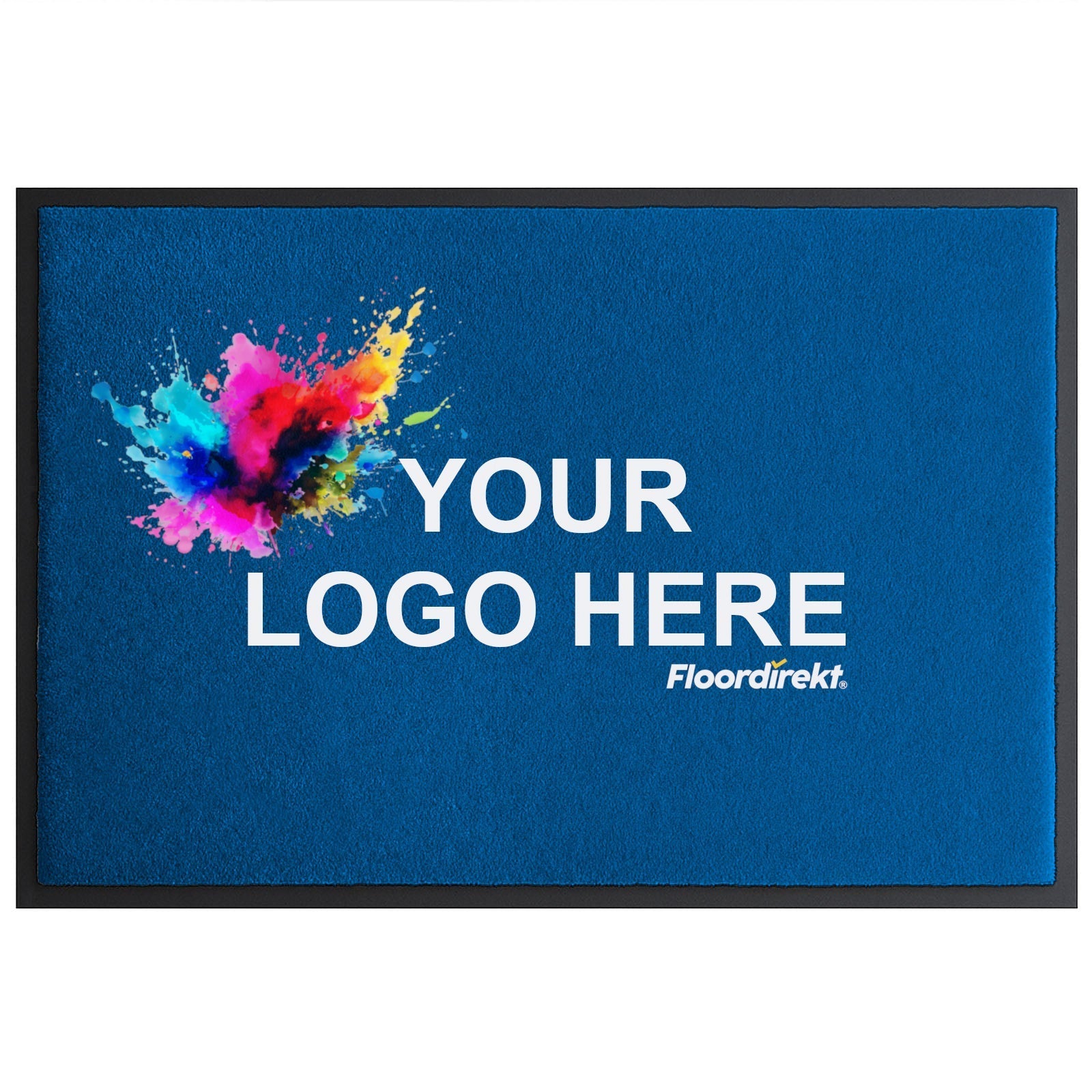 ✂ Tapis logo sur mesure – Tapis d’entrée personnalisé avec logo
