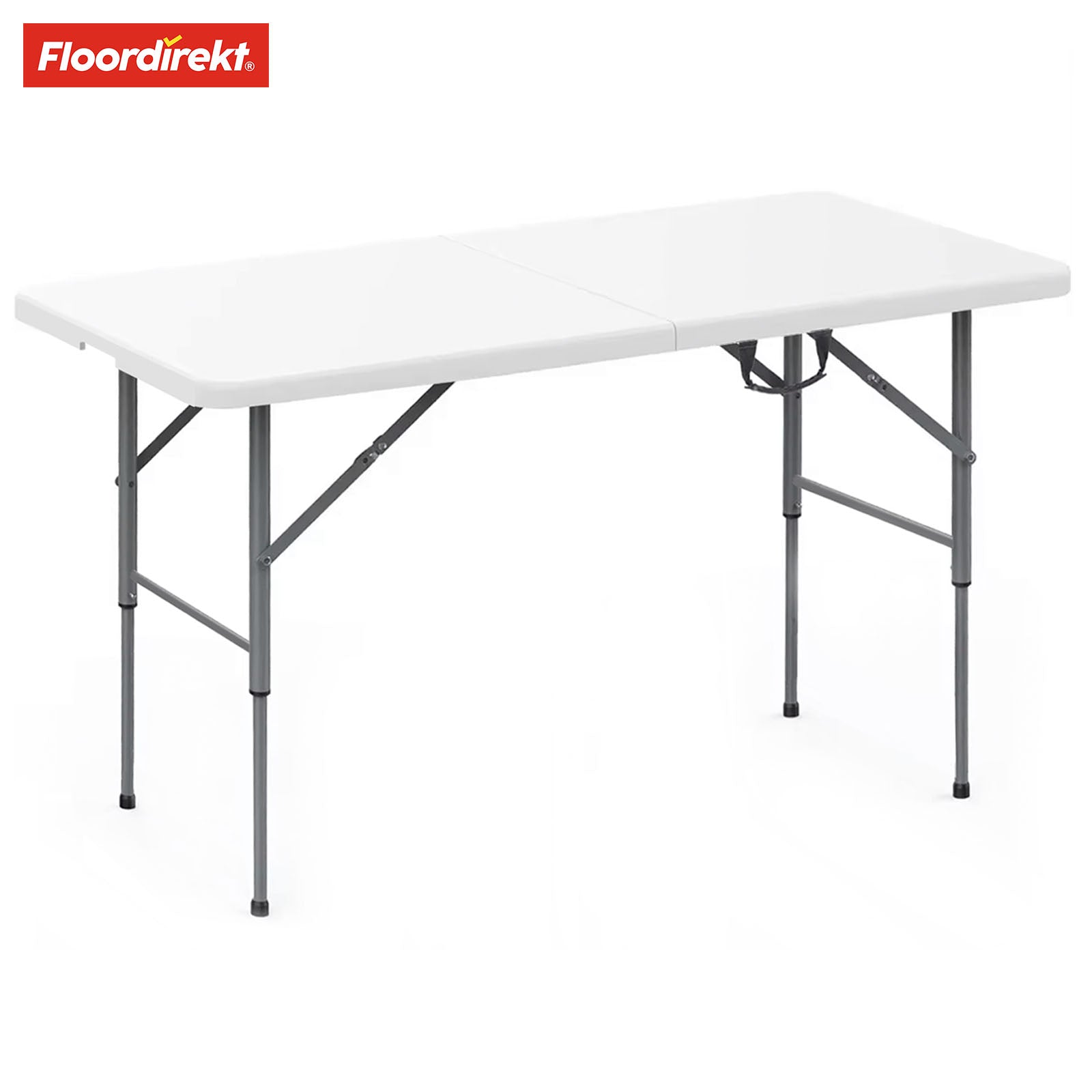 Table pliante | Fukui | Résistante aux intempéries, stable et mobile pour l'intérieur et l'extérieur | 120 x 60 cm