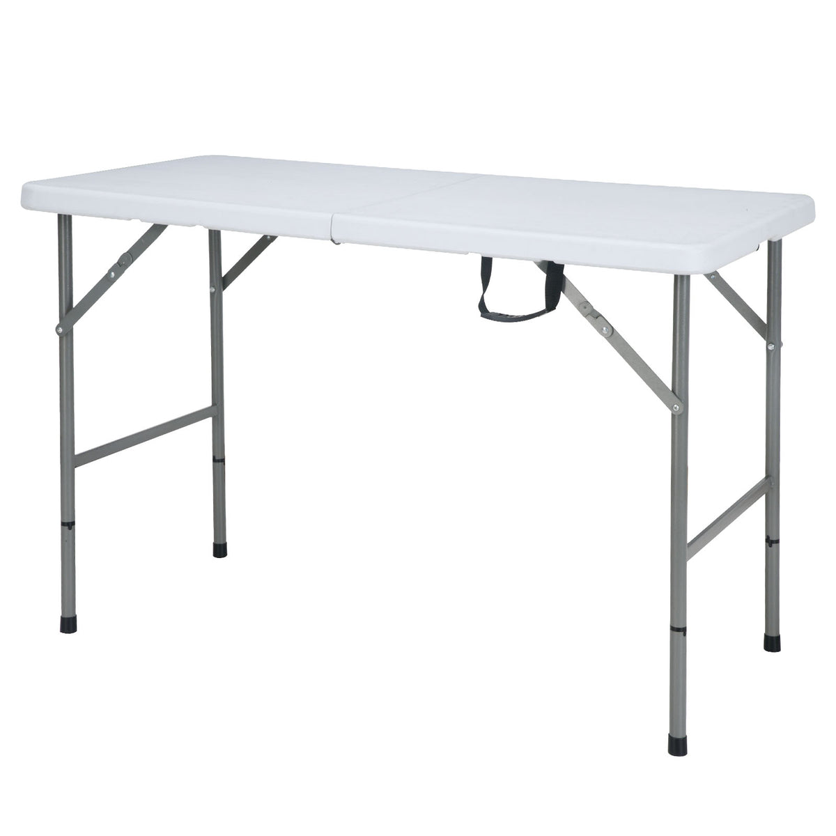 Table pliante | Fukui | Résistante aux intempéries, stable et mobile pour l'intérieur et l'extérieur | 120 x 60 cm