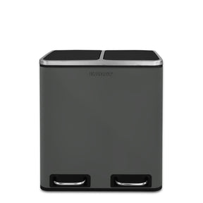 Poubelle en Métal à Pédale et Couvercle | Felix | Option de Tri | Disponible en 5 Couleurs | 30 ou 60 Litres