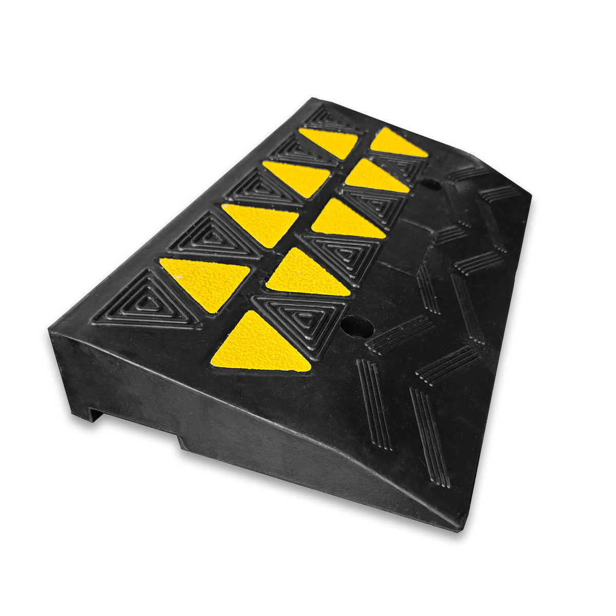 Rampe de seuil | Blanc | Solution robuste et sûre pour les accès sans obstacles | 50 x 28 x 8 cm