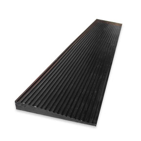 Rampe de seuil | Denali | Rampe d'accès antidérapante pour fauteuil roulant | 90 x 15 x 2 cm