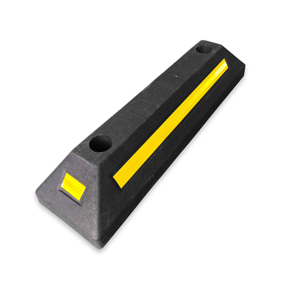 Bordure de parking | Fuji | Solution robuste et résistante aux intempéries à haute visibilité pour se garer en toute sécurité | 56 x 10 x 15 cm