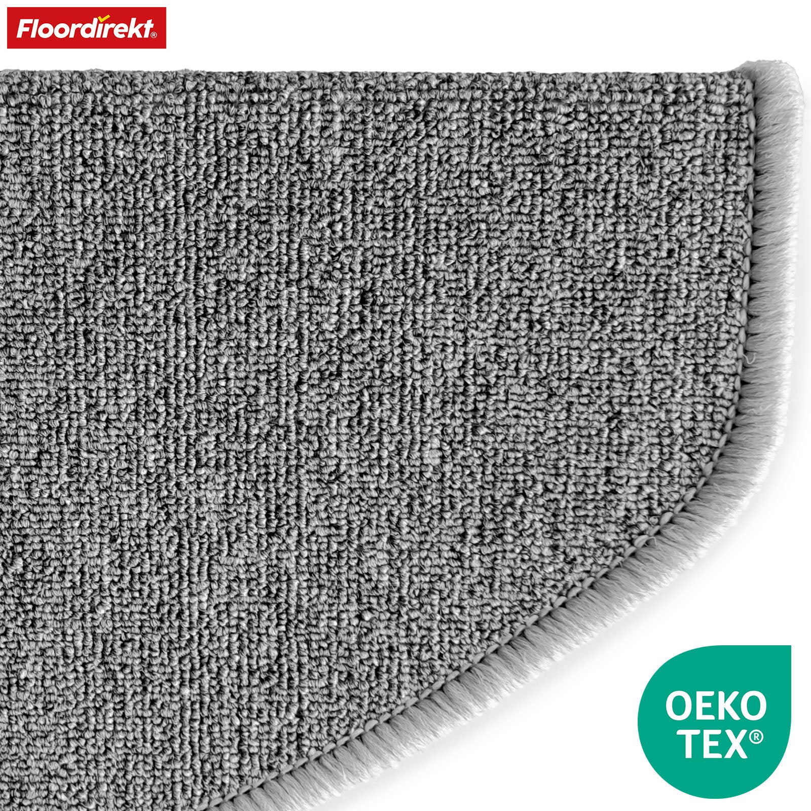Tapis de sol | London Pro | Design moderne | Antidérapant & facile d'entretien | Demi-ronde
