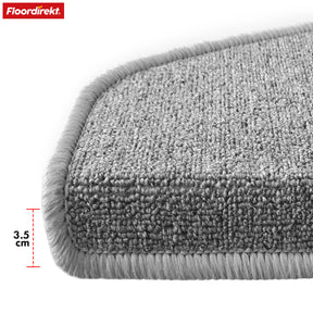 Tapis de sol | London Pro | Design moderne | Antidérapant & facile d'entretien | Demi-ronde