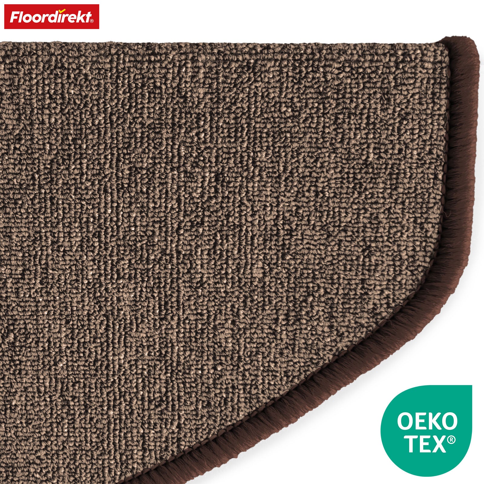 Tapis de sol | London Pro | Design moderne | Antidérapant & facile d'entretien | Demi-ronde