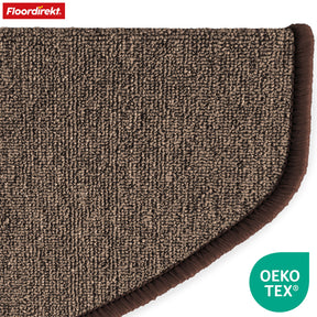 Tapis de sol | London Pro | Design moderne | Antidérapant & facile d'entretien | Demi-ronde