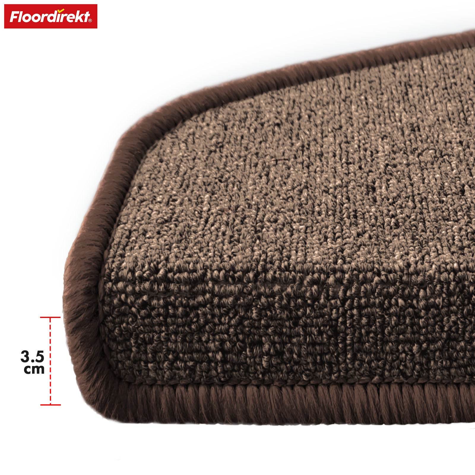 Tapis de sol | London Pro | Design moderne | Antidérapant & facile d'entretien | Demi-ronde