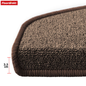 Tapis de sol | London Pro | Design moderne | Antidérapant & facile d'entretien | Demi-ronde