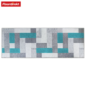 Tapis de passage sur mesure | New York | Antidérapant avec dos en gel | Design moderne en différentes couleurs