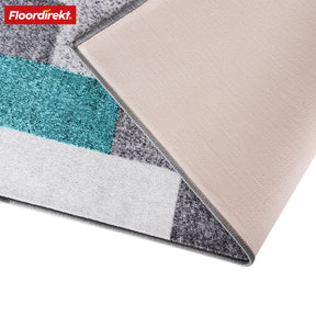 Tapis de passage sur mesure | New York | Antidérapant avec dos en gel | Design moderne en différentes couleurs