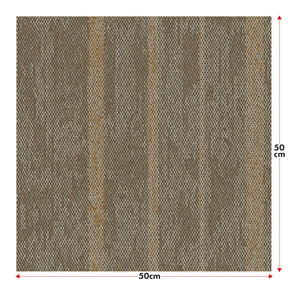 Dalles de moquette | Zürich | 50 x 50 cm | Idéal pour le bureau et la maison | Dalles design de haute qualité en 4 couleurs