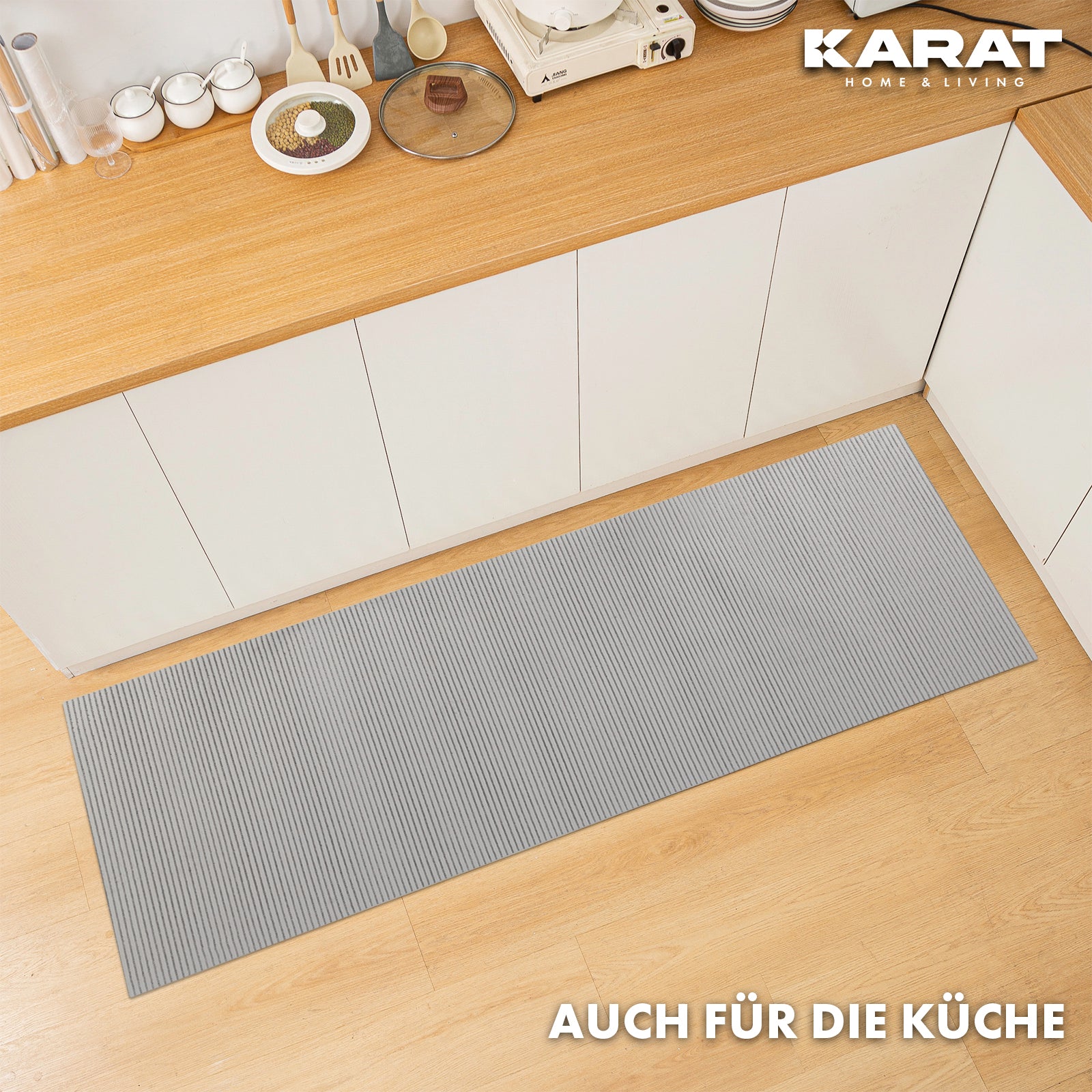 Tapis de bain en mousse souple sur mesure | Reef | Tapis antidérapant hydrofuge | Dans de nombreux modèles