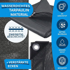 Tarpaulin | Extrêmement résistant à la déchirure | 240 g/m² | Nombreuses variantes