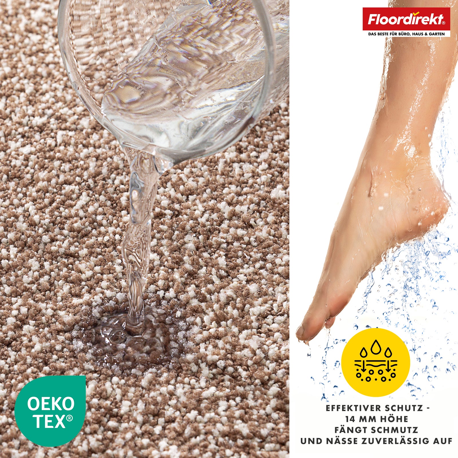 Tapis de bain | Nasa | Tapis de bain souple et résistant, bords renforcés, absorbant et facile d'entretien | Disponible en différentes couleurs et tailles