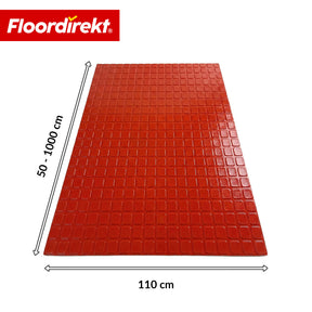 Revêtement de sol PVC | Check Quadra | Motif carreaux | Antidérapant & facile d’entretien | Au mètre / Découpe sur mesure | Largeur 110 cm
