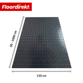 Revêtement de sol PVC | Check Quadra | Motif carreaux | Antidérapant & facile d’entretien | Au mètre / Découpe sur mesure | Largeur 110 cm