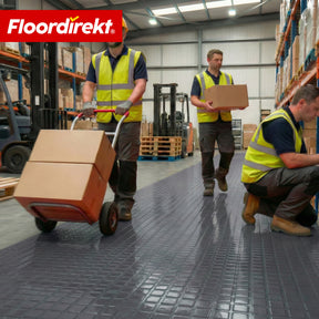 Revêtement de sol PVC | Check Quadra | Motif carreaux | Antidérapant & facile d’entretien | Au mètre / Découpe sur mesure | Largeur 110 cm