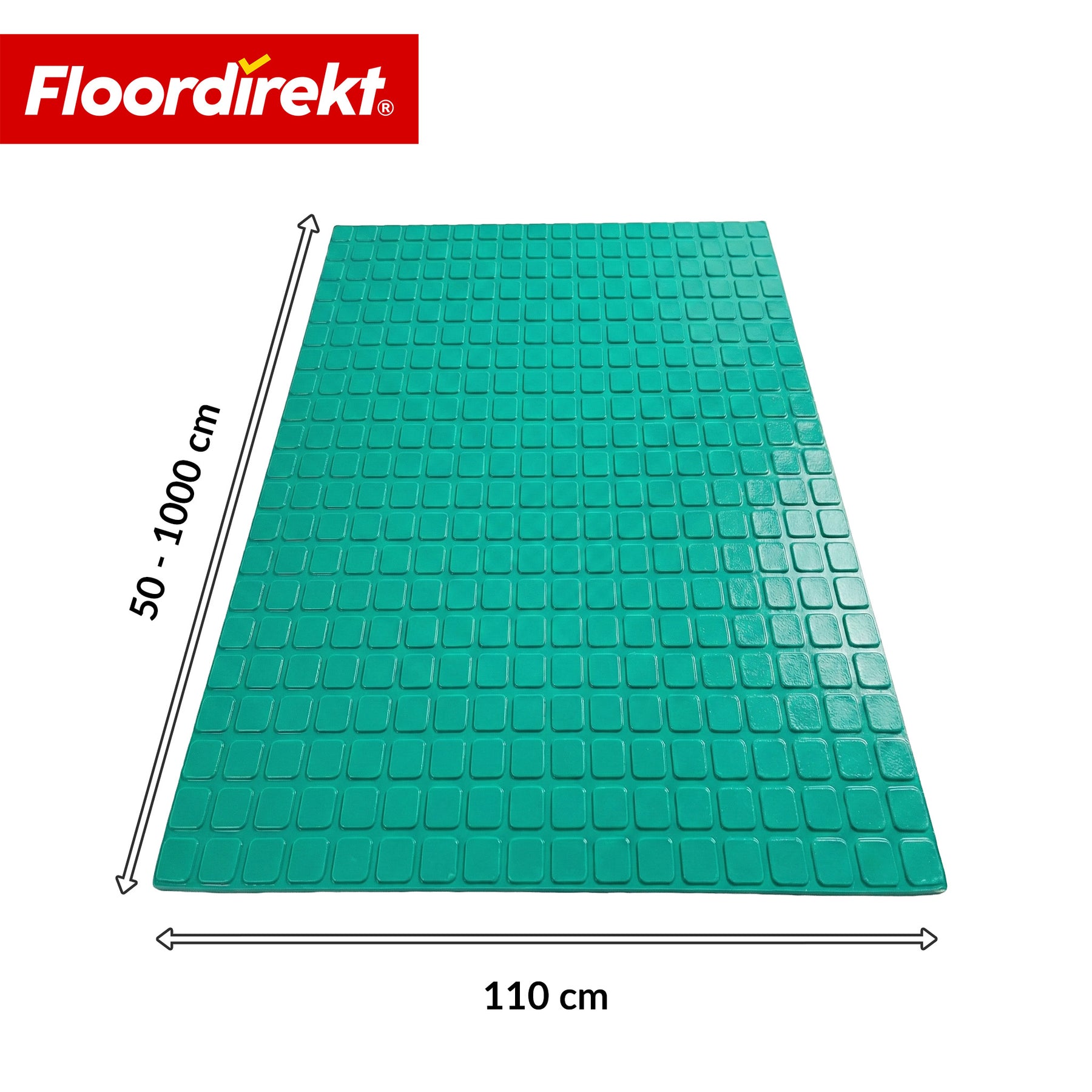 Revêtement de sol PVC | Check Quadra | Motif carreaux | Antidérapant & facile d’entretien | Au mètre / Découpe sur mesure | Largeur 110 cm