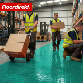 Revêtement de sol PVC | Check Quadra | Motif carreaux | Antidérapant & facile d’entretien | Au mètre / Découpe sur mesure | Largeur 110 cm