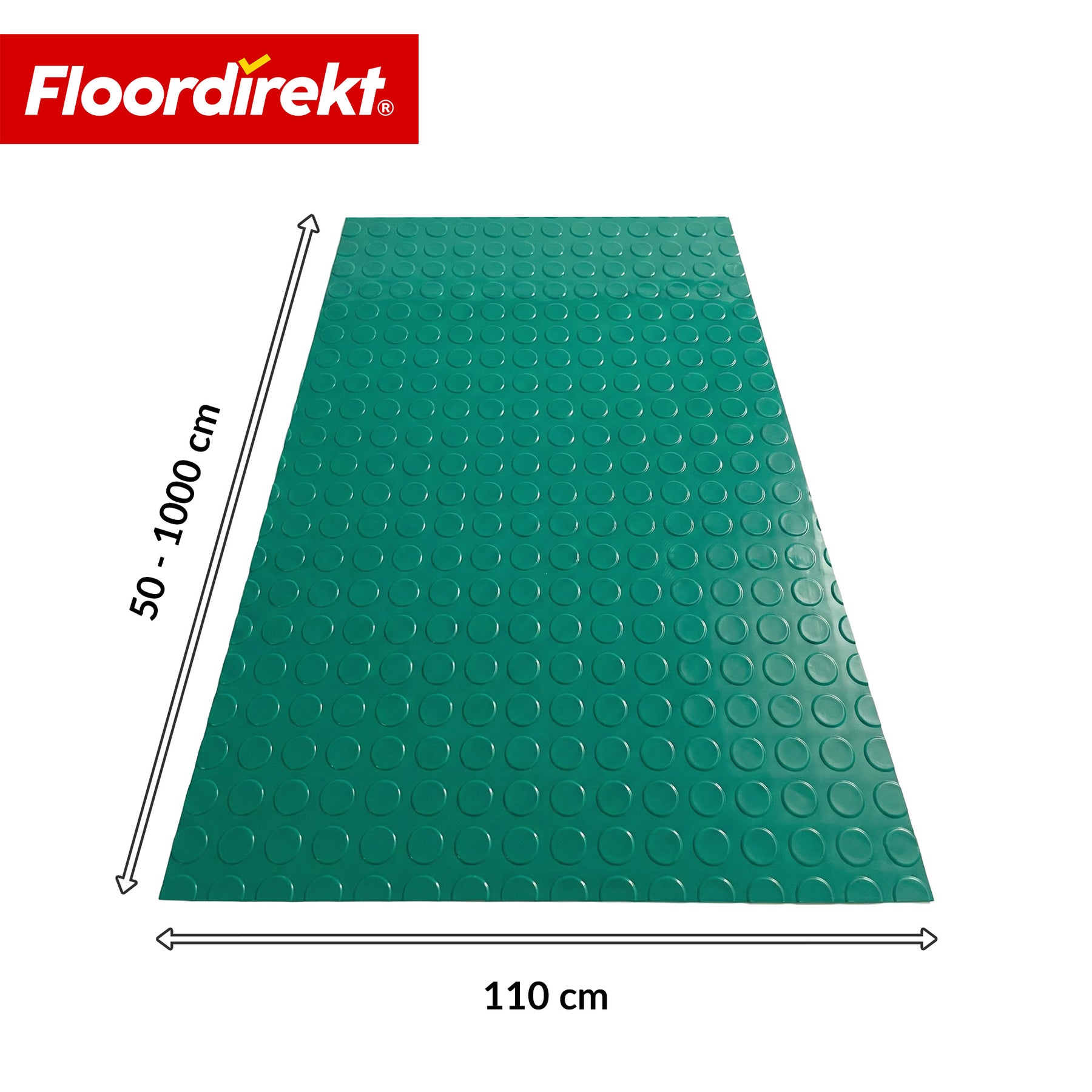PVC-revêtement de sol | Coin Mirror | Aspect coin à pastilles plates | Antidérapant & facile d’entretien | Au mètre / découpe sur mesure | Largeur 110 cm