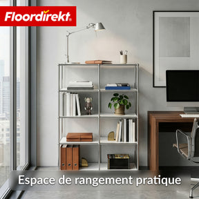 Étagère métallique | Concept Epure MK-015 | Étagère ouverte avec 5 niveaux | Étagère cuisine, bureau & salon