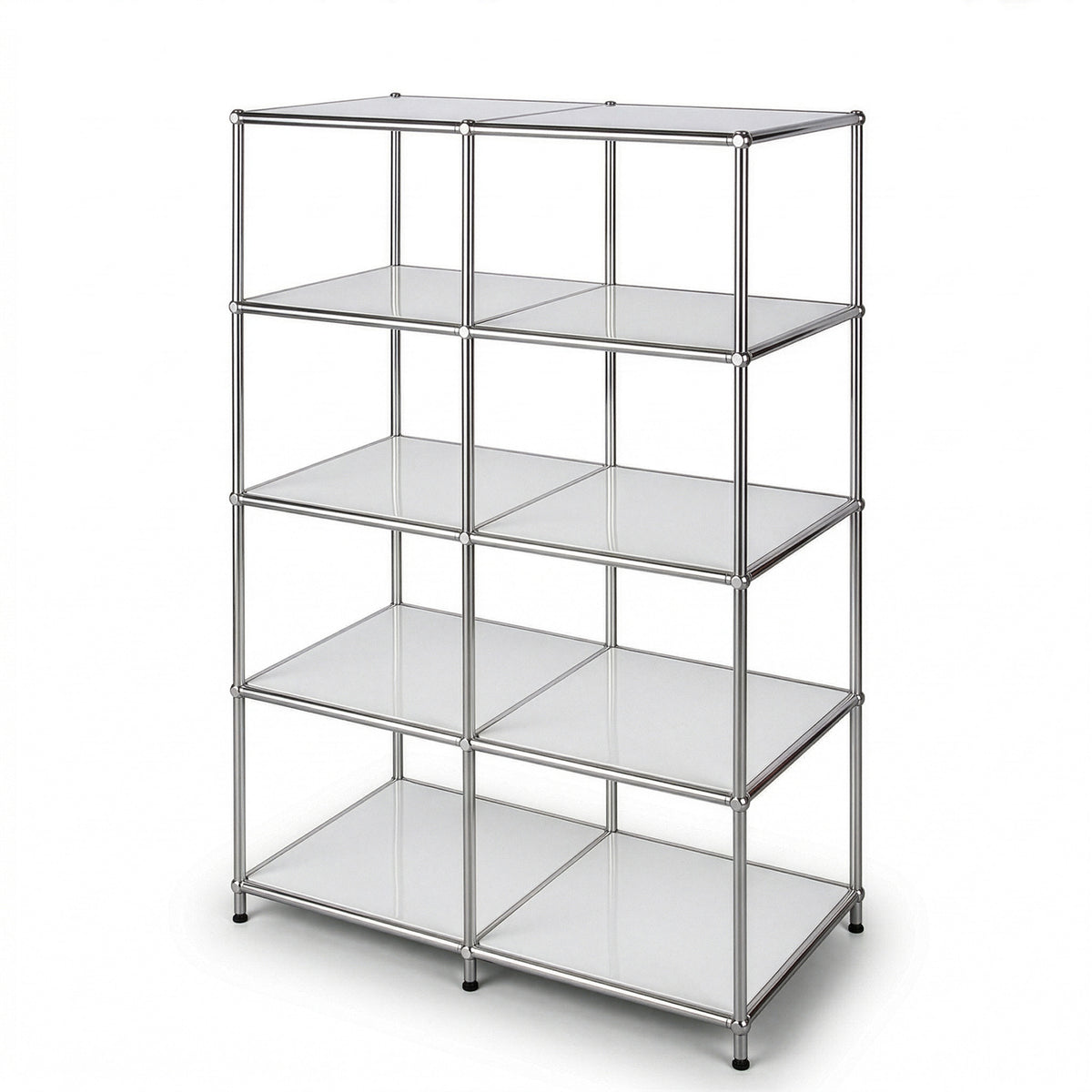 Étagère métallique | Concept Epure MK-015 | Étagère ouverte avec 5 niveaux | Étagère cuisine, bureau & salon