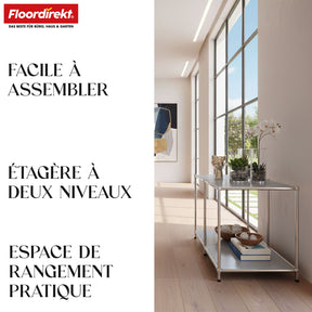 Étagère métallique | Concept Epure MK-016 | Buffet et étagère de rangement avec surfaces ouvertes | Disponible en plusieurs couleurs
