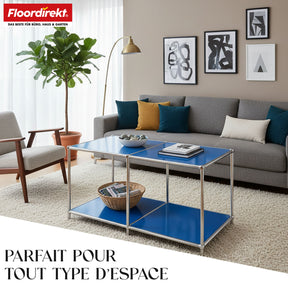 Étagère métallique | Concept Epure MK-016 | Buffet et étagère de rangement avec surfaces ouvertes | Disponible en plusieurs couleurs