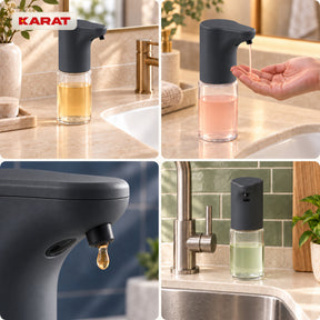 Distributeur automatique de savon liquide | Elara | Capteur sans contact pour savon liquide | 300 ml | 5 coloris