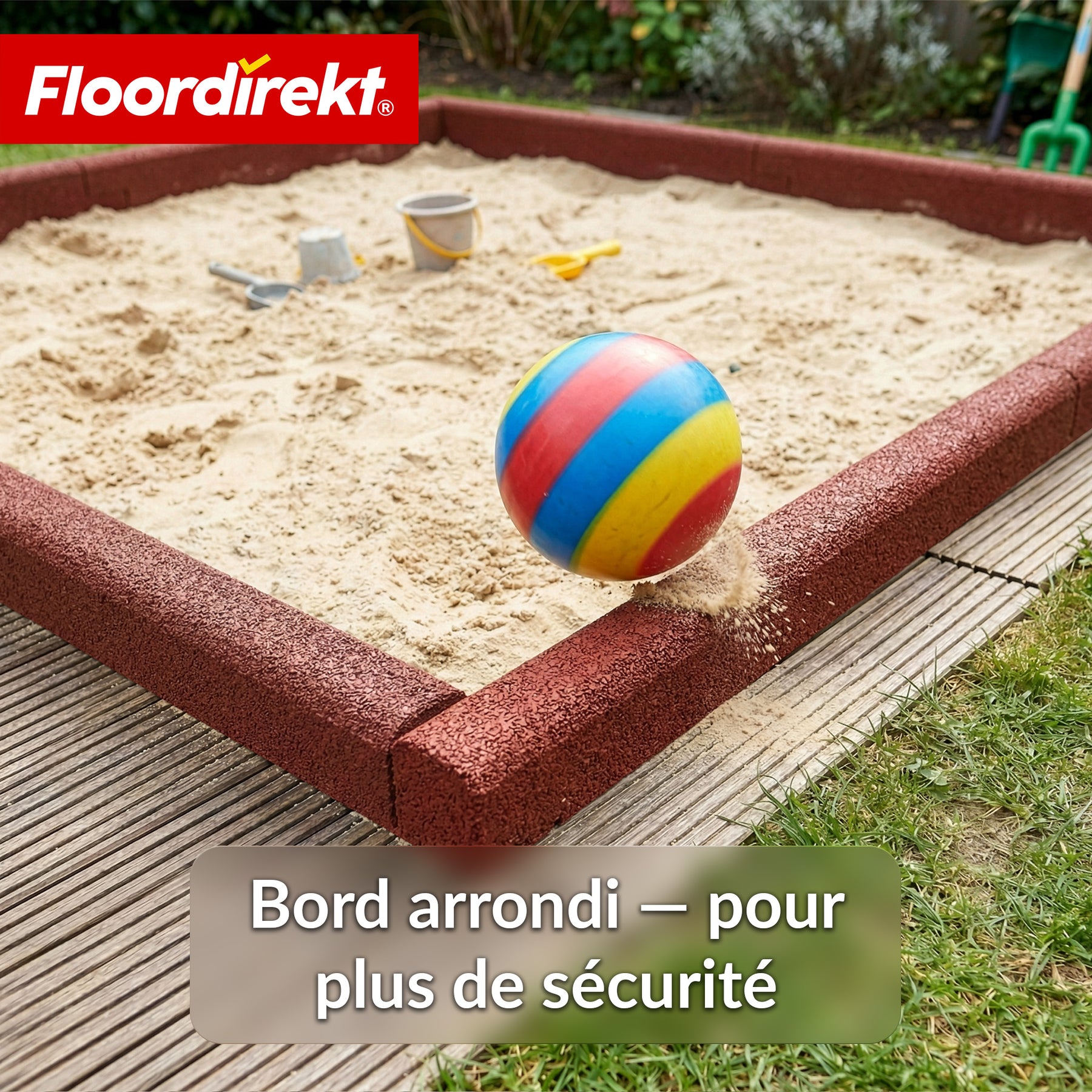 Bordure de jardin en caoutchouc | Bordure de pelouse flexible & bordure de parterre en caoutchouc recyclé pour jardin, allées & terrasse