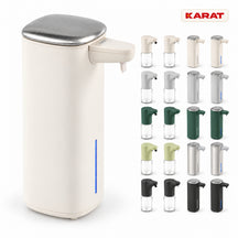 Distributeur automatique de savon mousse | Liora | Sans contact avec capteur, batterie USB-C & inox | 250 ml