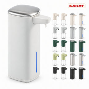 Distributeur automatique de savon mousse | Liora | Sans contact avec capteur, batterie USB-C & inox | 250 ml