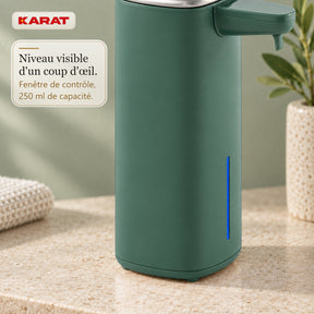 Distributeur automatique de savon mousse | Liora | Sans contact avec capteur, batterie USB-C & inox | 250 ml