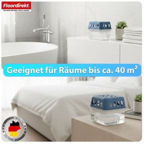 Recharge pour déshumidificateur, lot de 12 | Habo | Sachets de recharge pour déshumidificateur d'intérieur pour cave, salle de bain, pièces à vivre