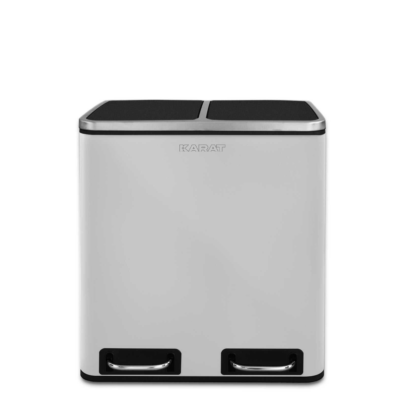 Poubelle en Métal à Pédale et Couvercle | Felix | Option de Tri | Disponible en 5 Couleurs | 30 ou 60 Litres