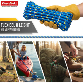 Corde en polypropylène | K2 | Corde polyvalente résistante à la déchirure, aux UV et flottante | Disponible dans de nombreux coloris, épaisseurs et longueurs